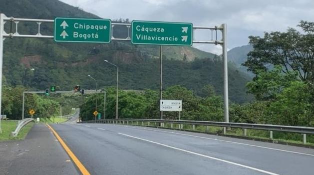 Vía Bogotá-Villavicencio: Habilitada la variante en la vía 