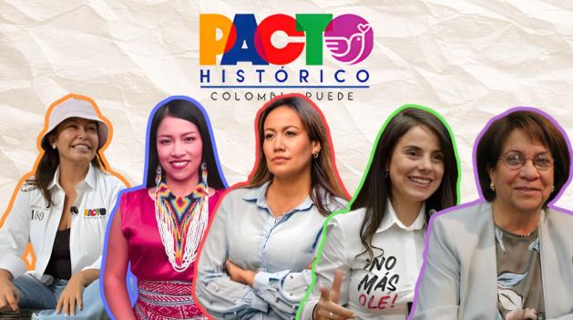 Pacto Histórico lidera la presencia femenina en el Senado 