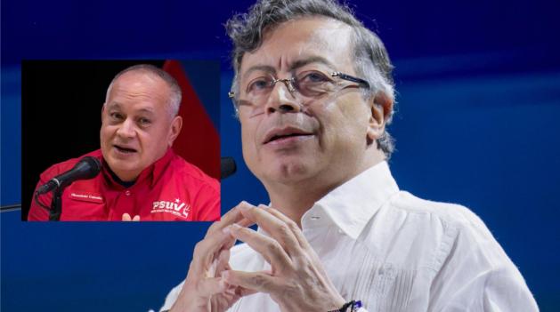 Petro responde a Diosdado Cabello 