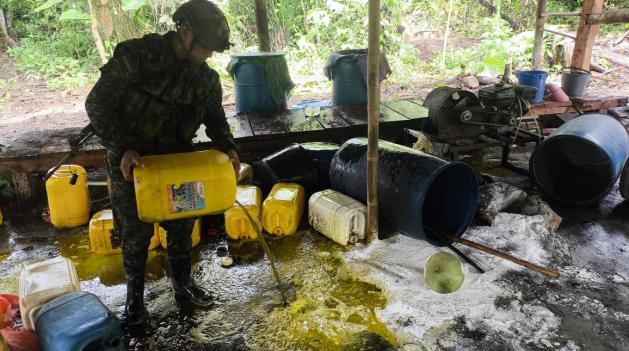 Resultados de lucha contra el narcotráfico en frontera con Ecuador 