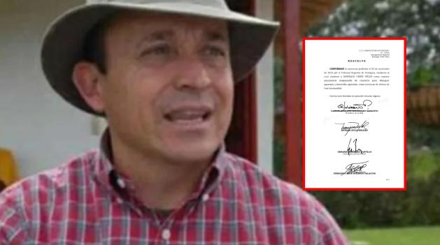 Corte Suprema ratifica condena de Santiago Uribe