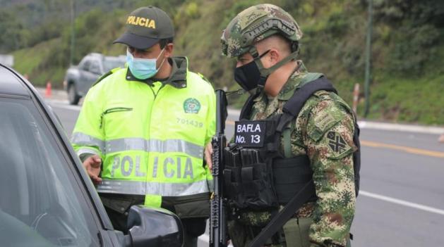 Suspensión de porte de armas en Colombia