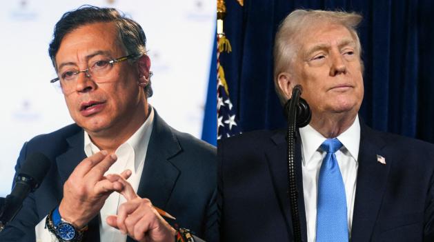 Trump anuncia reunión con el presidente Petro en febrero