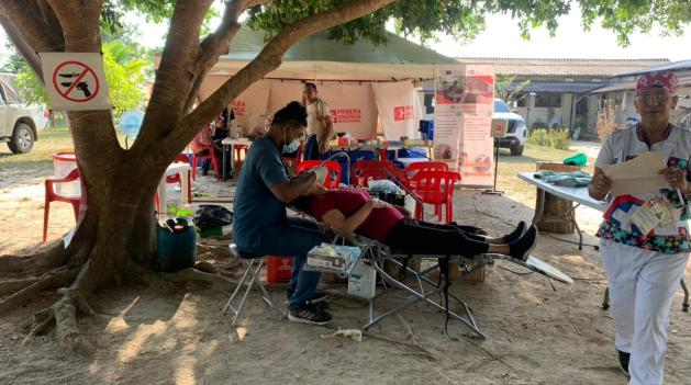 Brigada de salud benefició a 220 habitantes rurales en Cravo Norte