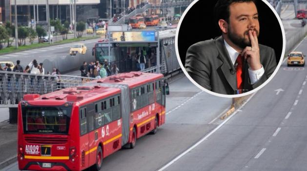 Inseguridad en Bogotá. / Fotos: Transmilenio y AFP.