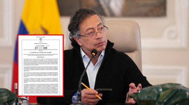 Gobierno nacional decreta emergencia económica por 30 días