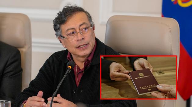 Pasaporte de Colombia: Petro mostró el neuvo documento