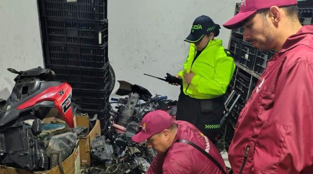 Vehículos robados en Bogotá fueron recuperados gracias a operación San Antonio