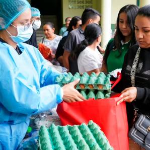 Gobierno garantiza alimentación escolar en receso académico