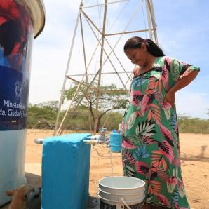 Agua potable en La Guajira