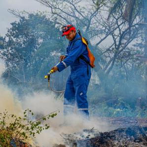 Alerta roja por incendios forestales en La Guajira 