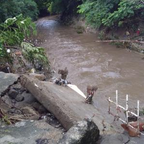 Santa Martha emite alerta naranja
