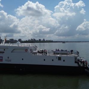 Buque hospital Benkos Biohó ya está en el Pacífico