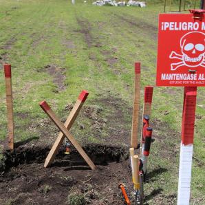 Colombia promedia 352 víctimas al año por minas antipersonal y munición sin explotar desde que tiene registro