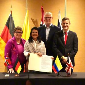 Colombia y tres países europeos refuerzan alianza contra la deforestación