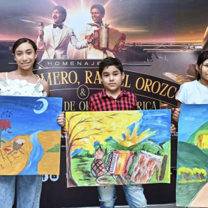 Concurso niños pintan Festival Vallenato