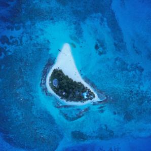 Cayo Bolívar en la reserva de biosfera Seaflower