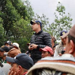 Denuncian que Yorman Suárez, alcalde de Chitagá, habría participado en política en protestas contra el Catastro Multipropósito