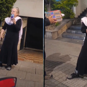 VIDEO: Agresión a domiciliario en norte de Bogotá genera indignación