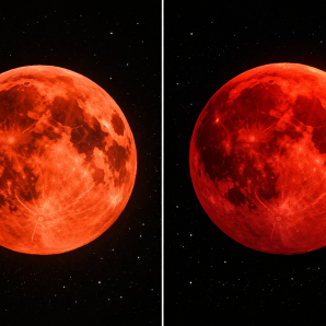 Representación gráfica del Eclipse Lunar 2026