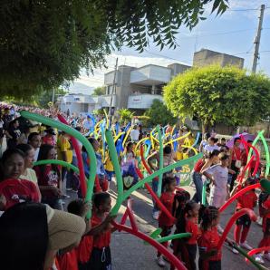 El Mundial se vivió en las calles de Agustín Codazzi de la mano de los niños y niñas