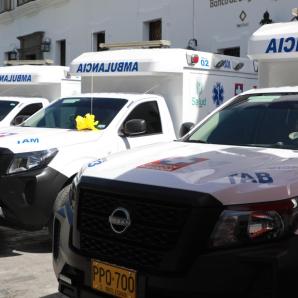 Gobierno entrega ambulancias y refuerza red hospitalaria del Cauca