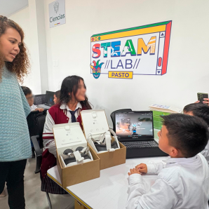 Gobierno nacional inauguró un laboratorio STEAM en Pasto