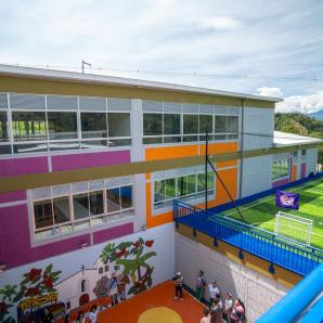 Gobierno nacional entrega colegio en Cañasgordas, Antioquia