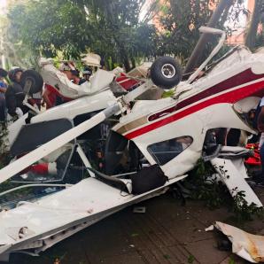 Accidente avioneta en Medellín: no hay víctimas fatales 
