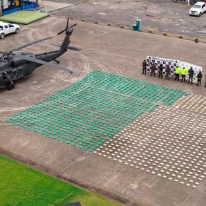 Incautación de marihuana en Puerto Asís, Putumayo