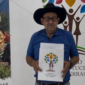 José Baudilio Montenegro restitución de tierras Meta