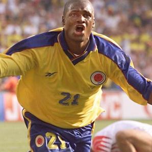 Léider Preciado marcó el único gol de Colombia en el mundial Francia 98