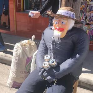 Origen de quemar el año viejo