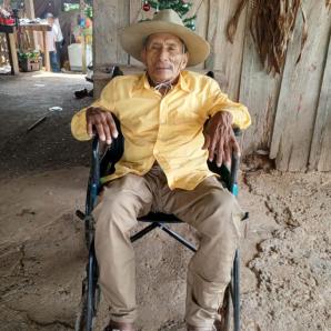 Mesetas le rinde el postrimero adiós a Patrocinio Ángel Manjarrez el último de sus primeros habitantes