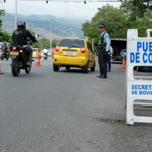Pico y placa Medellín y Valla de Aburrá:  27 al 30 de abril de 2026