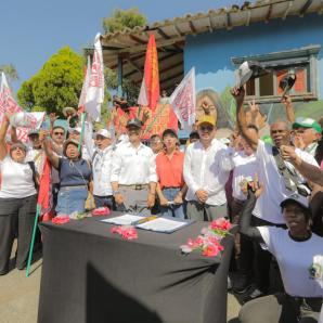Predio ligado al Cartel del Norte del Valle ahora será trabajado por familias campesinas en Risaralda