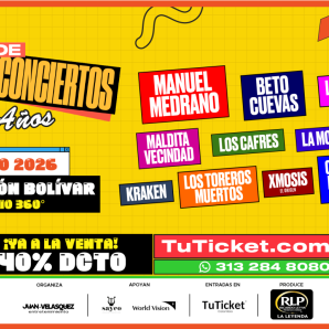Regresa el Concierto de Conciertos a Bogotá