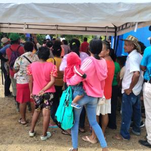 Servicios de salud en zona rural Tierralta