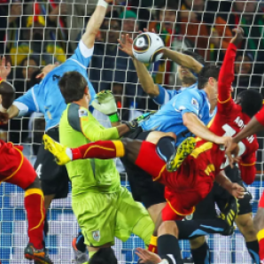 Luis Suárez: Uruguay- Ghana 2010