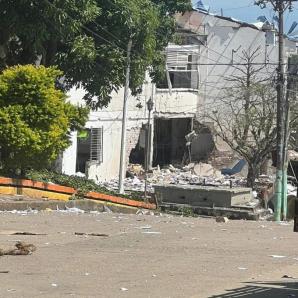 Atentado Buenos Aires Cauca  deja dos policías muertos