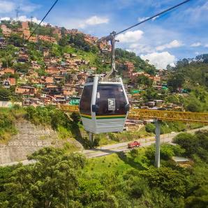 Accidente en Medellín en Metrocable