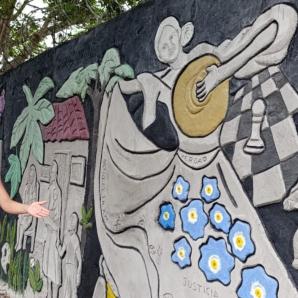 Mural en homenaje a las víctimas de ejecuciones extrajudiciales en Garzón Huila Mural en homenaje a las víctimas de ejecuciones extrajudiciales en Garzón Huila