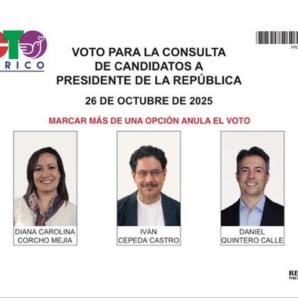 Reimpresión tarjetón consulta Pacto Histórico