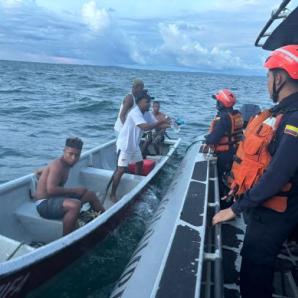 La Armada Nacional rescató secuestrados en el Golfo de Urabá