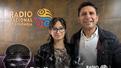 Edna Karina Cortés Polanía y el doctor Jorge Cubillos Gutiérrez,