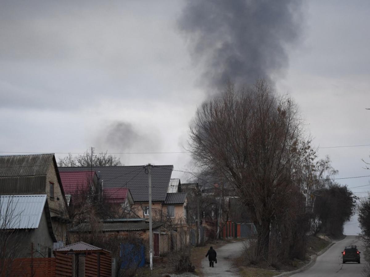 Invasión de Rusia a Ucrania: explosiones en Kiev