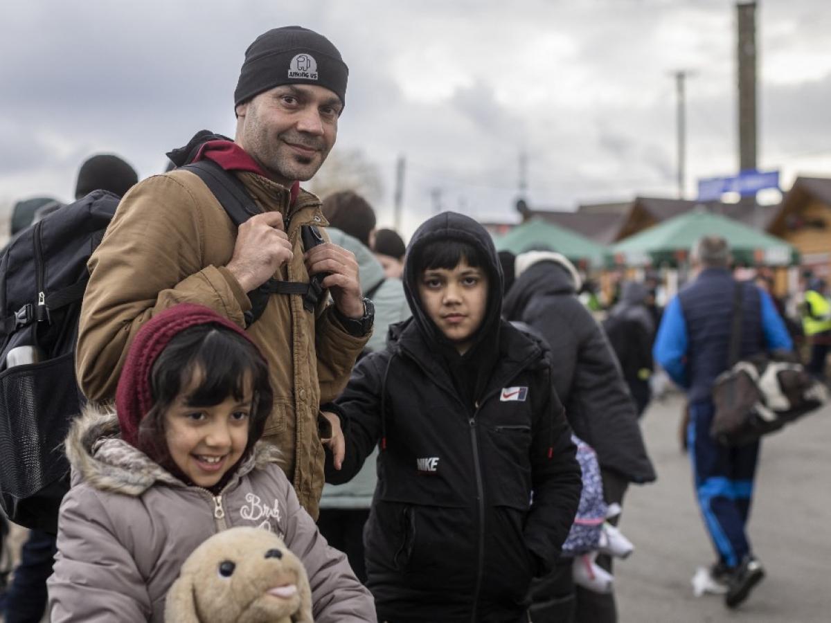 Ajmal Rahmani es un refugiado afgano que llegó hace un año a Ucrania Ajmal Rahmani es un refugiado afgano que llegó hace un año a Ucrania