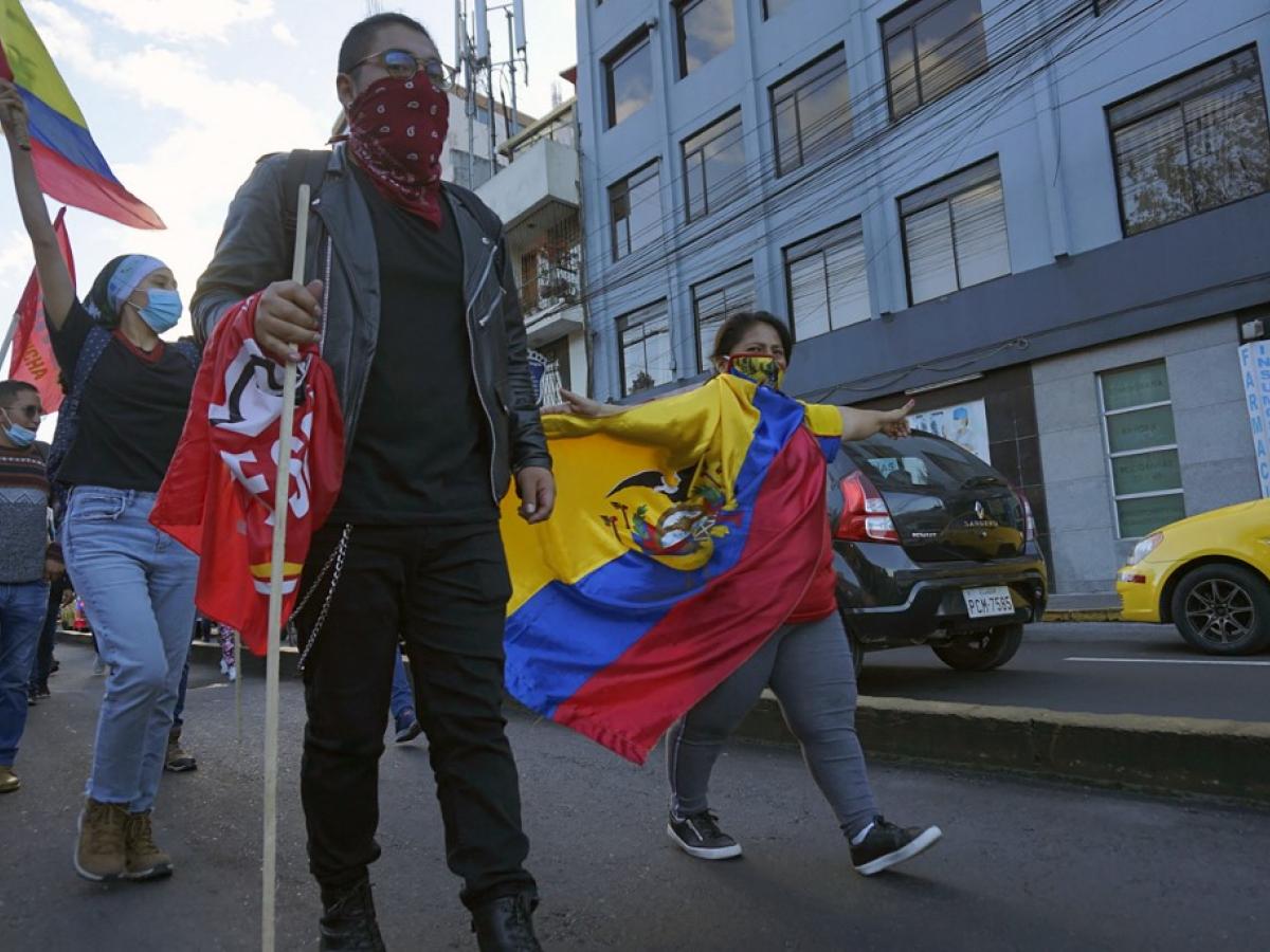 Protestas en Ecuador: Leonidas Iza, líder indígena, fue liberado