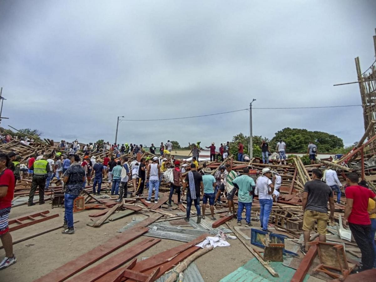 Jornada para recibir denuncias por tragedia en la plaza de toros de El Espinal