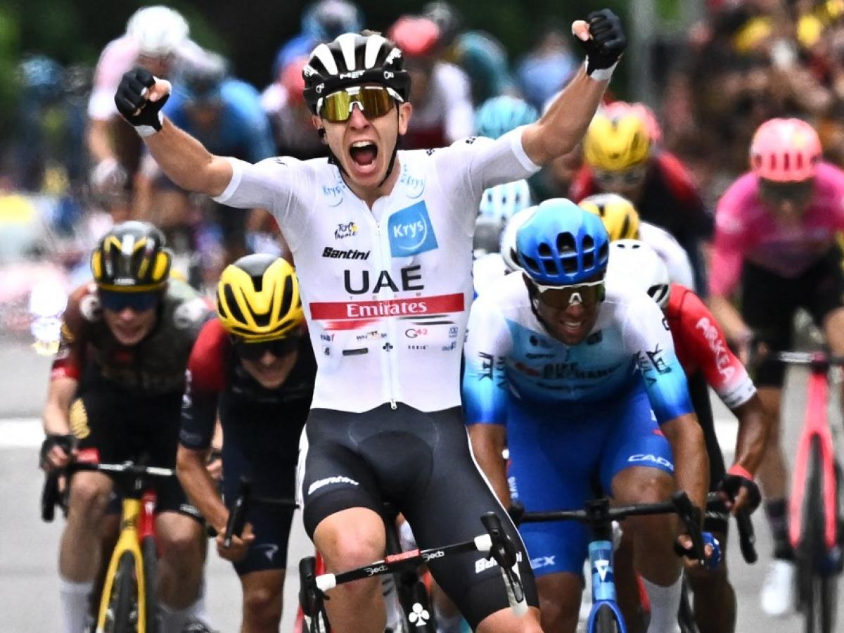 Tour de Francia 2022 | Tadej Pogacar ganó la sexta etapa y es el nuevo líder 